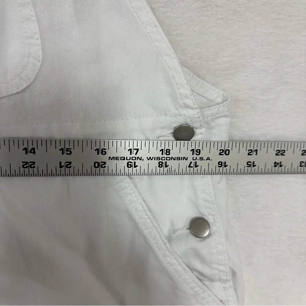 No Boundaries White Shortalls size XL Women - Picture 10 of 13